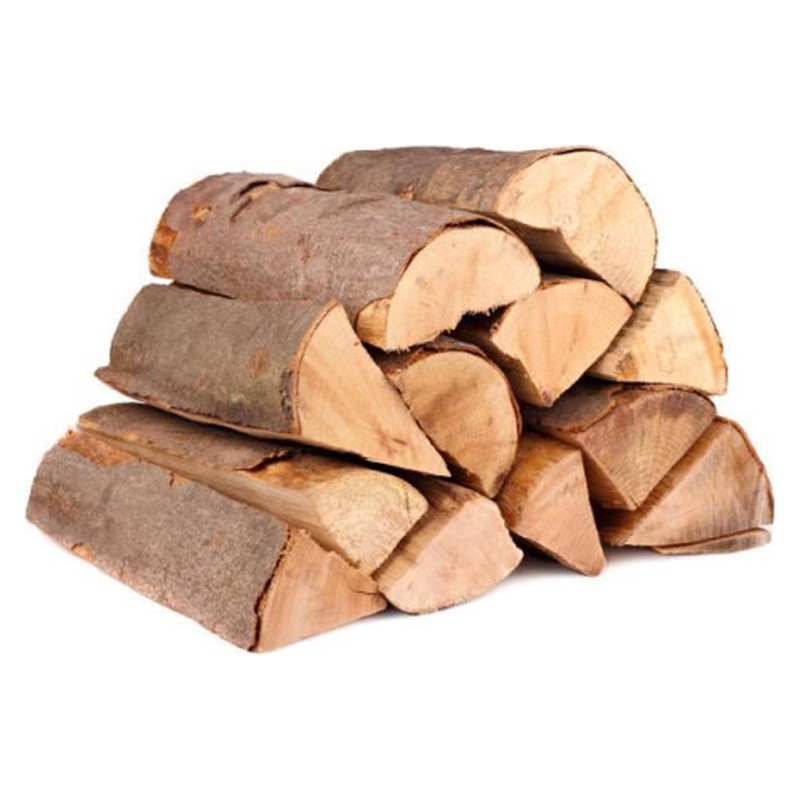 Prêt à l'emploi – Bûches de bois de chauffage fendues, 25 L