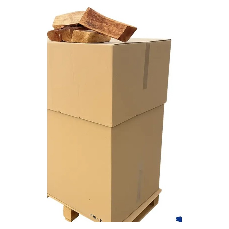 Sec étuvé – Bûches de 40 cm, palette carton de 0,7 stère (0,5 m³)